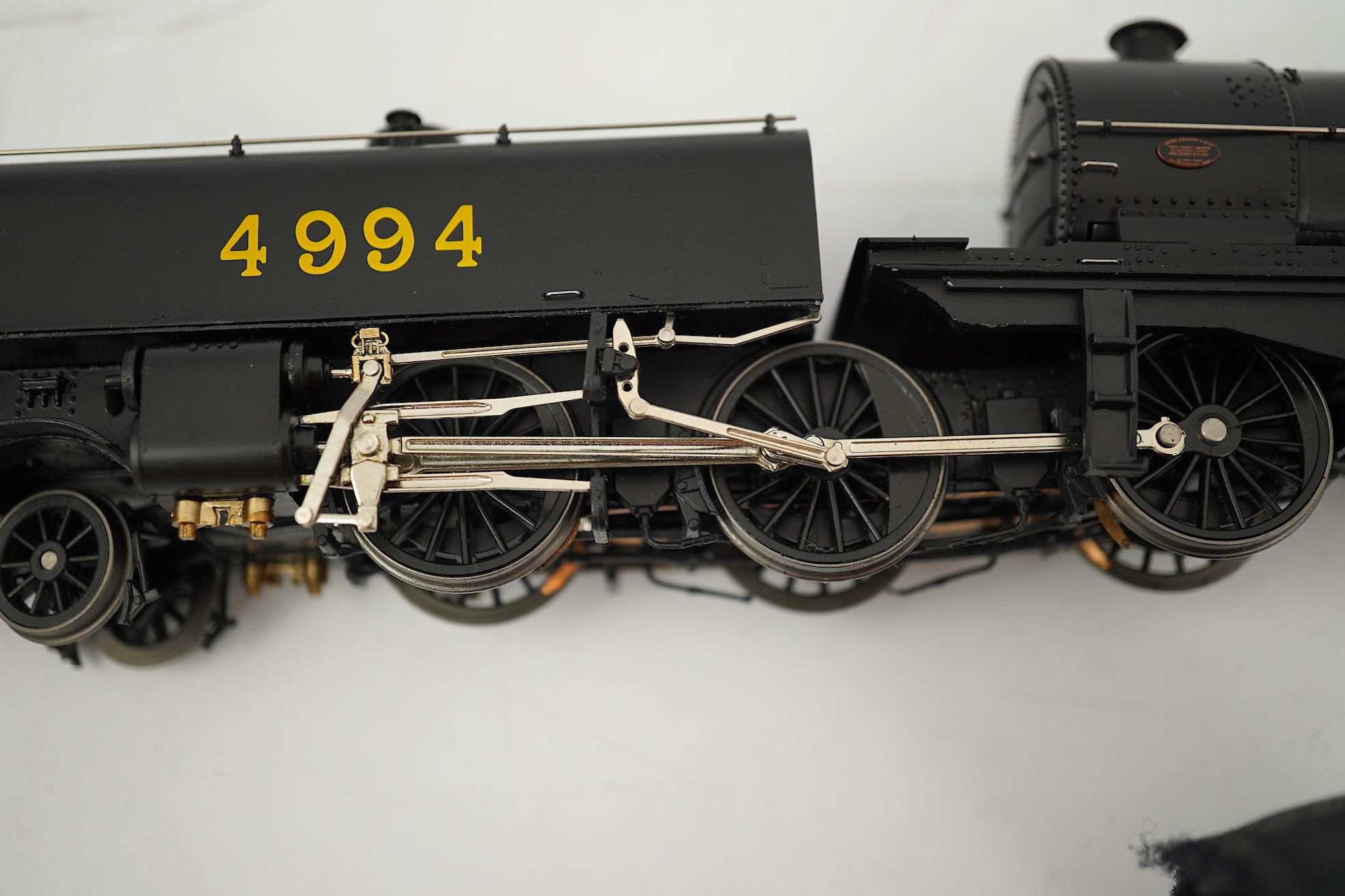 A boxed 00 gauge Heljan model (266203) of LMS Beyer Garrett, 4994, 4-6-0+0-6-4 locomotive, powered for two rail operation.